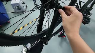 VIVI front wheel installationquick release [upl. by Scevo265]