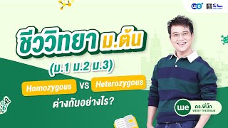 Homozygous VS Heterozygous ม3 by พี่บิ๊ก [upl. by Consolata]