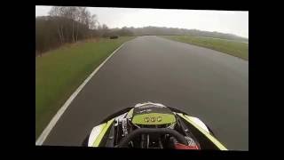 Circuit Ostricourt  Lille  Essai endurance 2 H00 avec temps chrono [upl. by Ahsiekahs911]