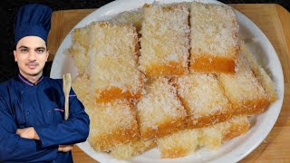 Coconut Cake RecipeSweet Coconut CakeChef Afzal kitchen [upl. by Crystie]