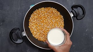 Caramel Popcorn recipe  Sweet popcorn [upl. by Hahn]