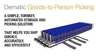 Dematic Goods to Person Picking [upl. by Aspia]