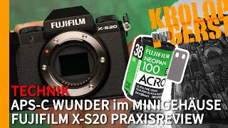 APSC WUNDER im MINIGEHÄUSE  FUJIFILM XS20 PRAXISREVIEW 📷 KrolopampGerst [upl. by Gnuy166]