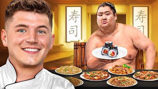 Cooking For The World’s Heaviest Sumo Wrestler 600 LBS [upl. by Liuqnoj]