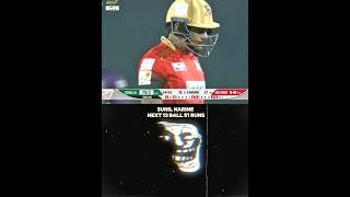 Sunil narine 57 15  🔥💀  shorts cricket [upl. by Winwaloe]