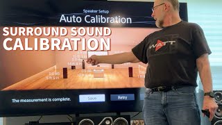 Surround Sound Calibration 512 Dolby Atmos Upfiring Height Sony ZA1100ES Receiver Auto Calibration [upl. by Acim38]