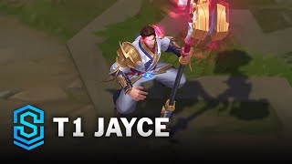 T1 Jayce Skin Spotlight  PreRelease  PBE Preview  League of Legends [upl. by Afesoj]