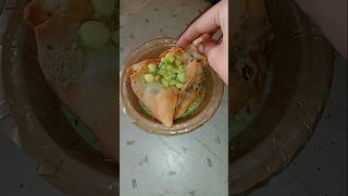 Samosa shorts samosa eating asmr trend [upl. by Butch224]