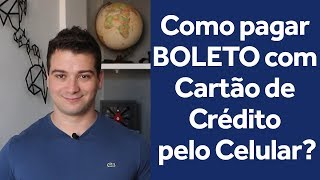 Como Pagar BOLETO Com Cartão de Crédito SEM TAXAS [upl. by Barren]