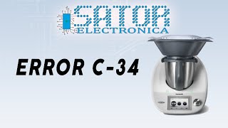 ERROR C34 Thermomix TM5  Sator Electrónica [upl. by Annayd]