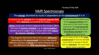 OCR A 632 Spectroscopy REVISION [upl. by Gamin]