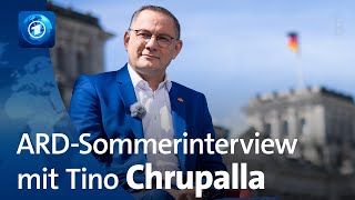 ARDSommerinterview mit Tino Chrupalla AfDFraktionsvorsitzender [upl. by Corny]