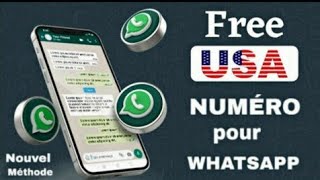 COMMENT OBTENIR UN NUMÉRO VIRTUEL GRATUIT POUR WHATSAPP [upl. by Janeva]