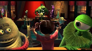 Boo scaring Monsters Monsters Inc 2001 [upl. by Mathilde]