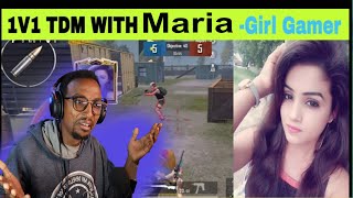 በ ሴት Gamer ተገረፍኩኝ  Best Pubg TDM Player Mariaaa [upl. by Fullerton3]