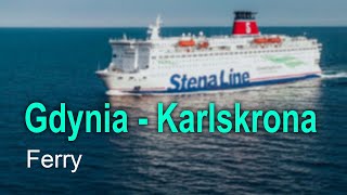 Stena Spirit ferry Gdynia  Karlskrona [upl. by Bernat]