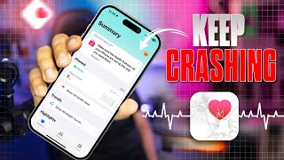 How to Solve Health App Keeps Crashing on iPhone  Fix iPhone Health App Crashes [upl. by Tilagram897]