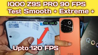 IQOO Z9 S Pro 90 FPS Test IQOO Z9S Pro 120 FPS Test BGMI 120 FPS Gameplay [upl. by Atilrahc]