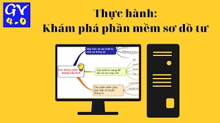 Tin học 6 Hướng dẫn khám phá phần mềm sơ đồ tư duy Xmind và iMindMap 10 [upl. by Adnalahs]