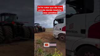 AÍ TEM PRESSÃO DEMAIS CAMINHÃO ATOLOU ATÉ O EIXO automobile shortvideo caminhoneiro agro top [upl. by Acinot]