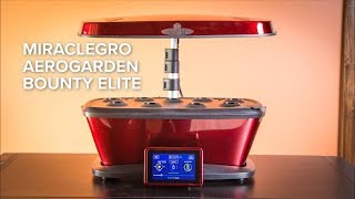 MiracleGro Aerogarden Bounty Elite first look [upl. by Cock]