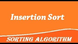 Insertion sort algorithm and analysis [upl. by Cammie23]