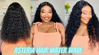 ASTERIA HD LACE WATER WAVE 5x5 WIG 22 INCH 250 DENSITYHair review South African YouTuber [upl. by Trev]