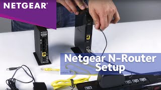 How to Install a NETGEAR Wireless NRouter with the Installation Assistant [upl. by Inus181]