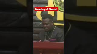 Meaning of BLESSED by Bishop Hudson  ICGC [upl. by Lewanna]