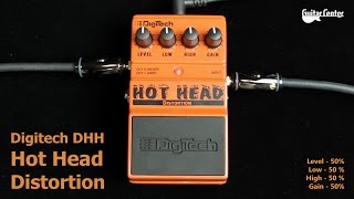 Digitech DHH  Hot Head Distortion  guitarcenterpl [upl. by Hareehahs364]