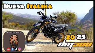 Nueva Italika DM 300 2025  🏍️😱 [upl. by Suqram]