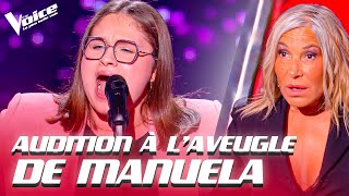 Jacques Brel  Quand on na que lamour  Manuela  The Voice France 2024 [upl. by Asinla]