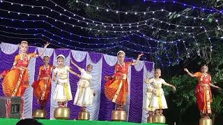 suklam baradharam song  classical performance devi navaratri special  bindhi dance [upl. by Ornas132]