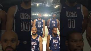 Team USA assembled 😮‍💨 Paris2024 x Basketball Shorts Olympics [upl. by O'Doneven]