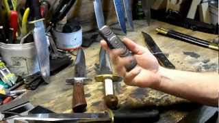 Bowie knife handle design and materials [upl. by Eart]