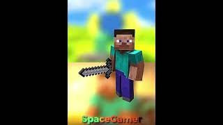 Roblox Noob VS Minecraft Steve  edit steve noob [upl. by Rosemari]