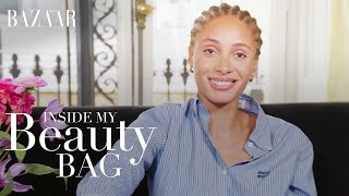 Adwoa Aboah Inside my beauty bag  Bazaar UK [upl. by Lugo17]