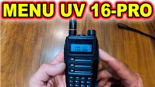 COMO PROGRAMAR O HT BAOFENG UV16 PRO CORRETAMENTE [upl. by Jaime167]