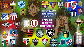 REACCIÓN AL SORTEO DE LA COPA LIBERTADORES 2024 FASE DE GRUPOS  REACT AO SORTEIO [upl. by Pammie]