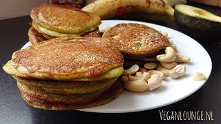 KIKKERERWTEN PANNENKOEKJES🥞 MAKEN VOOR ONTBIJT🥣 VEGAN SUIKERVRIJ GLUTENVRIJ [upl. by Idaf]