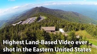 Highest Elevation Land Based Video Ever Shot In Eastern USA [upl. by Gorges]