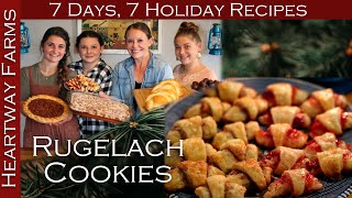 How To Make Homemade Rugelach Cookies  Christmas Pastries  Christmas Cookies  Dessert Recipes [upl. by Diraj419]