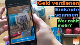 Geld verdienen mit Apps Nielsen Homescan oder GfK Smartscan Einkäufe scannen und Prämien erhalten [upl. by Kei]