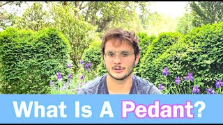 What is A Pedant Learn Daily Vocabulary [upl. by Ervin]