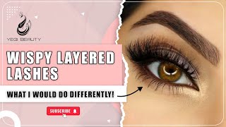 DIY Wispy Lashes Tutorial StepbyStep Guide to Layering Extensions for a Flawless Look [upl. by Sibyl]