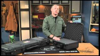 Brownells  Pelican Watertight Protector Gun Cases [upl. by Abbub487]