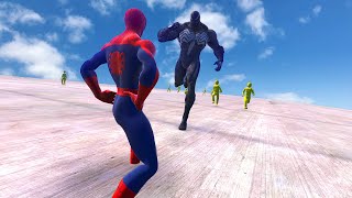 SPIDERMAN Vs VENOM Euphoria Ragdolls Random Moments 1 [upl. by Eugenle]