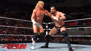 Dolph Ziggler vs Miz w Maryse WWE Live 09112016 Birmingham UK [upl. by Mikahs]