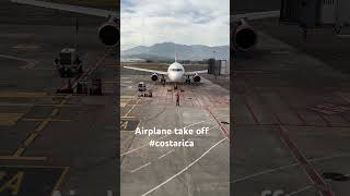 Airplane take off costrica [upl. by Conte839]