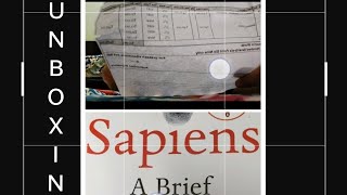 SAPIENS BOOK UNBOXING 📚 [upl. by Liban]